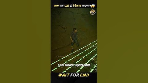 How to survive if it falls into the gutter😱|#shorts