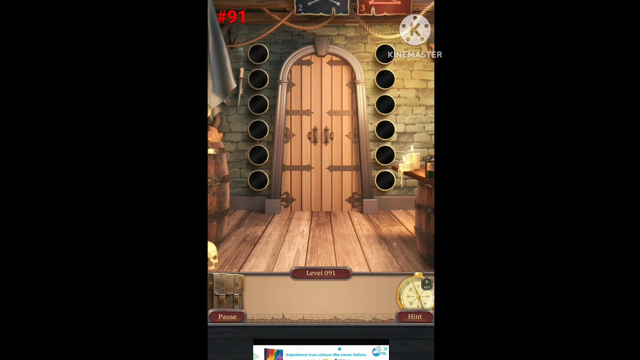 puzzle 100 doors- Room escape level.91 