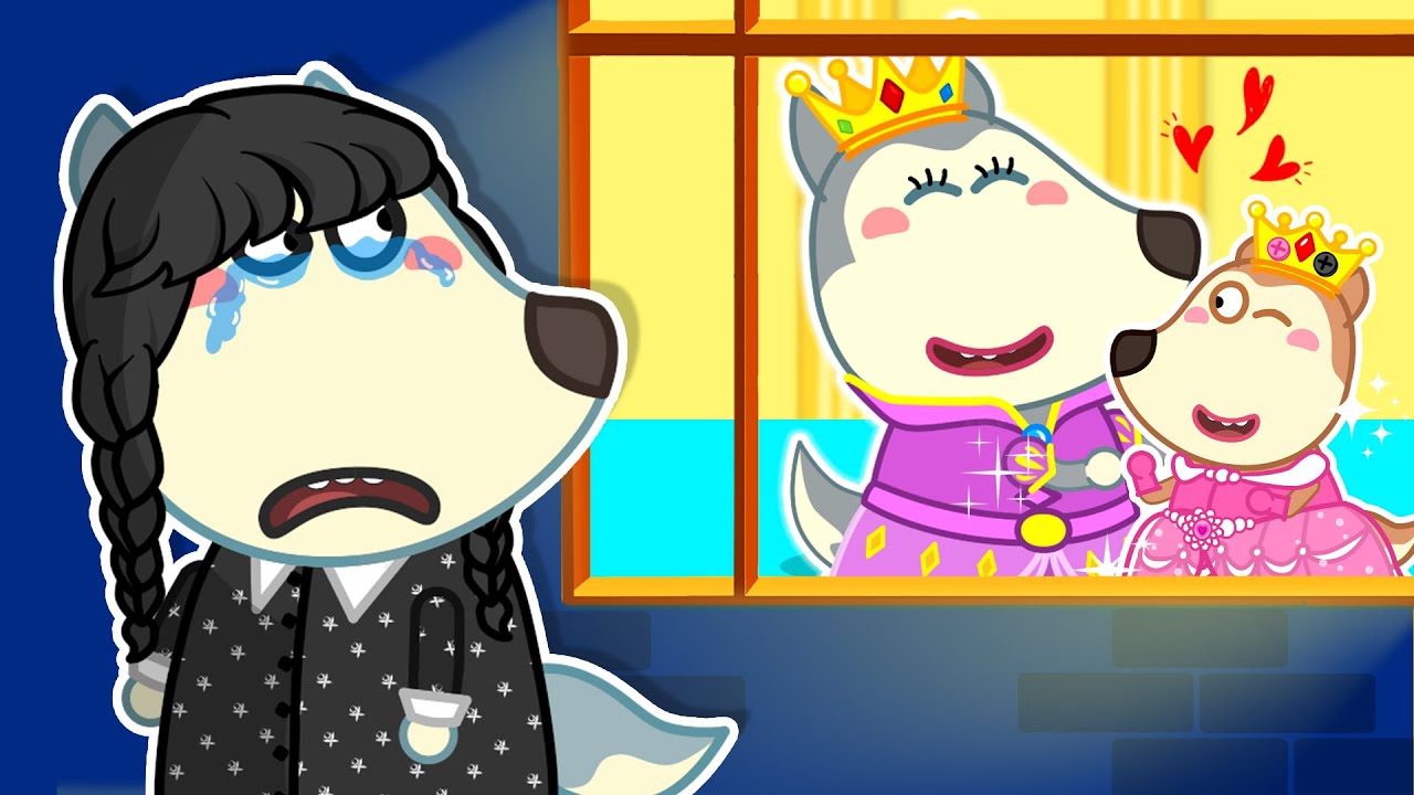 No No, Wolfoo! Don'T Feel Jealous Of Lucy'S Elsa - Educational Video For  Kids