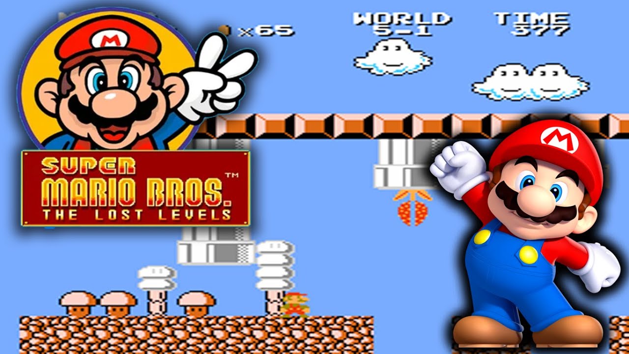 Super Mario Bros The Lost Levels (NES), + truco de las 100 vidas. - YouTube