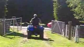 This gate can be set to shut after 5 seconds or 5 minutes. It