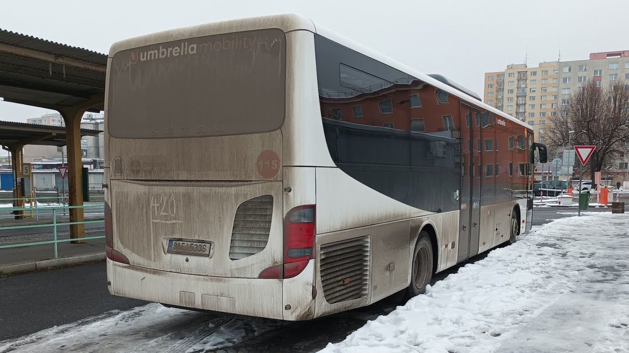 Setra S 415 LE Business | #124 | UMBRELLA Coach & Buses ☂️ | + nové Pardubické nádraží
