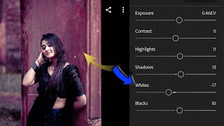 photo editing tutorial | Lightroom background colour change presets | new editing screenshot 4