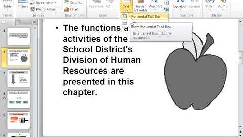 PowerPoint 2010 Add Text to a Shape