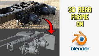 Peterbilt Truck - Chassis modeling - #19 screenshot 1