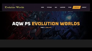 EVOLUTIONWORLDS - NEW AQW PRIVATE SERVER 2023