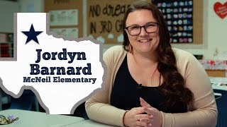 Jordyn Barnard - 2024 McNeil Elementary Teacher of the Year