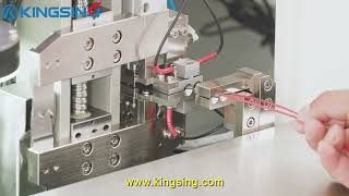 Twin Core Cable Seal Insertion & Crimping Machine
