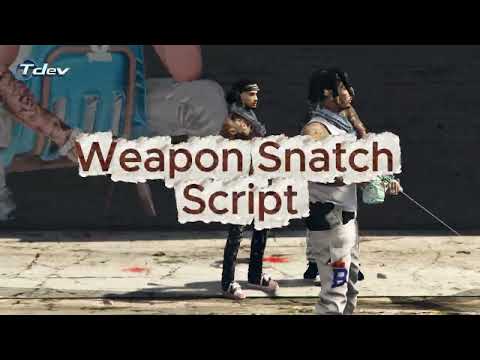 FiveM Weapon Snatch Script SHOWCASE | Realistic Gun Snatching Animations