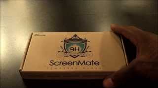 Samsung Galaxy Note 3 ScreenMate Real Tempered Glass Premium Screen Protector