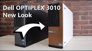 How to Spray Paint DELL OPTIPLEX 3010 Wood effect | MOD | Gaming Set Up Case Mod