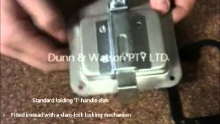 D&W - Drop T Slam Lock Handle