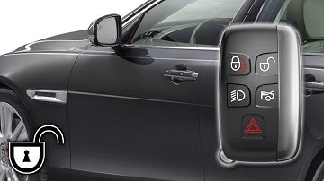 Jaguar XE 2016 | Keyless Entry and Locking