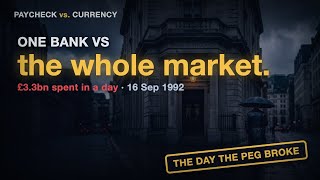 Black Wednesday Explained: The Day Markets Beat the Bank of England