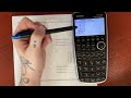 Regressions (on Casio Calculator)