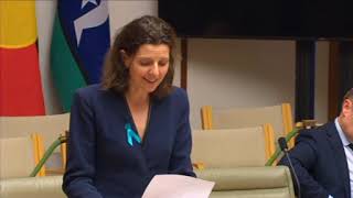 Allegra Spender - the Annual Climate Change Statement