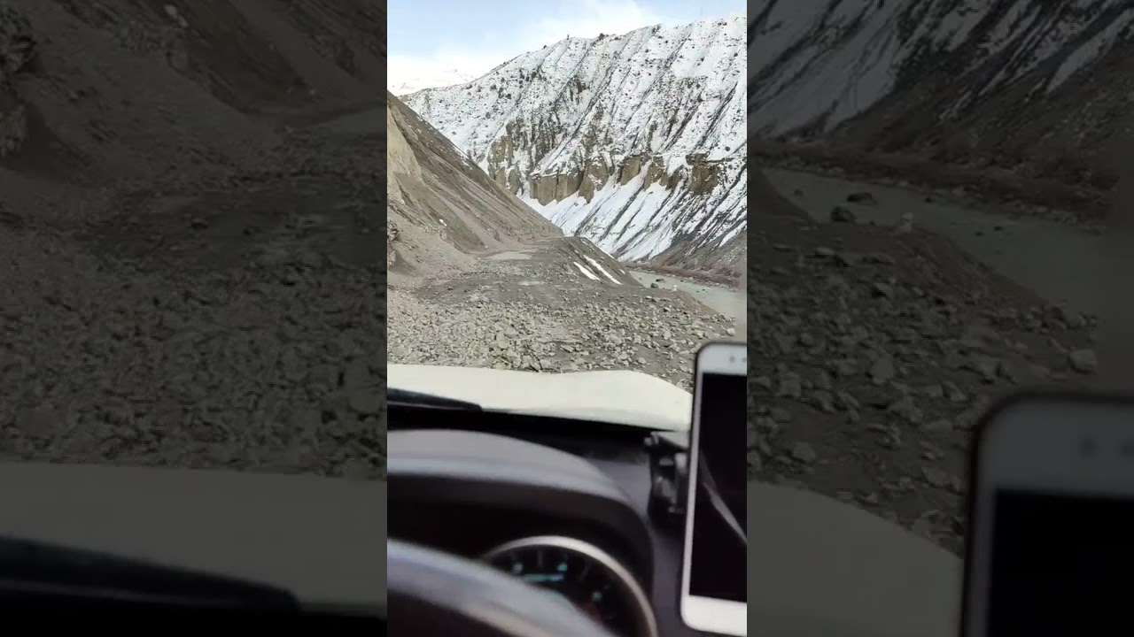 aise rasto par chalane ka maja hi alag h #shorts #spiti #trip