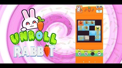 Unroll Rabbit is an addictive classic unroll and slide puzzle game that has been redeemed by MIRANKY