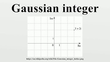 Gaussian integer