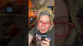 Does anyone else own an entire craft store? #craftsupplies #craftsupplieshaul #crafts ￼