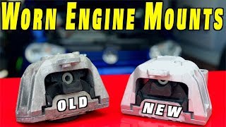 How To Replace Worn Engine Mount and Transmission Mount