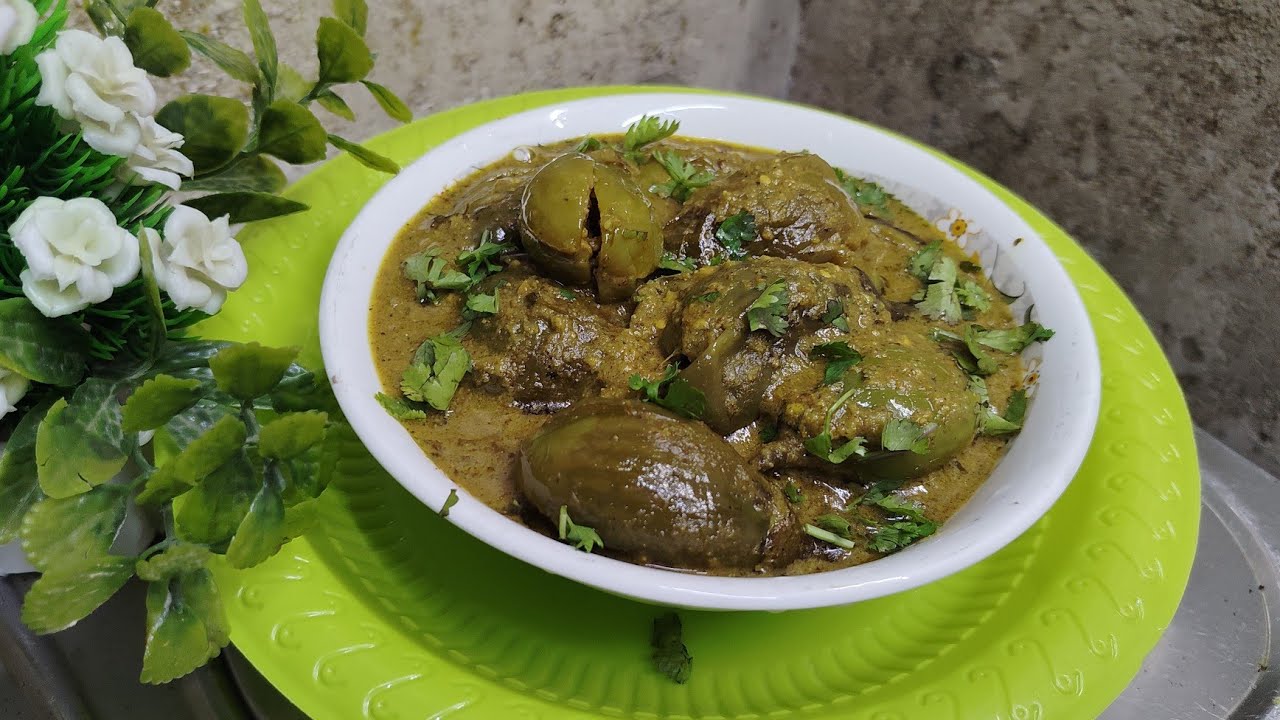 Green Masala Baigan Recipe / Easy & So Simply Recipe / Try My Recipe😋🍆 #Suscribe @Mahabubbeekitchen 