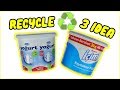 PLASTİK KOVALARIN SÜPER GERİ DÖNÜŞÜMÜ! (Yoğurt Kovasından Neler Yapılabilir?) / Recycle / DIY