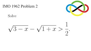 International Mathematical Olympiad 1962 Problem 2