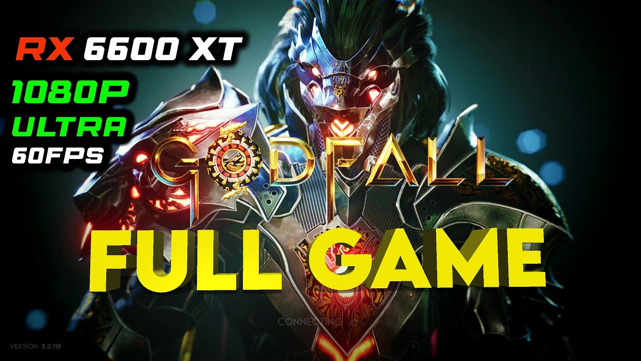 GODFALL Full Game | 1080p Ultra || RX 6600 XT