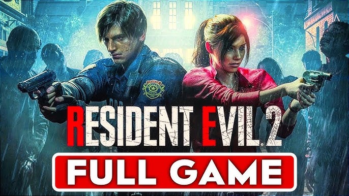 RESIDENT EVIL 2 REMAKE Gameplay Walkthrough Part 1 FULL GAME Claire & Leon  Story - No Commentary 