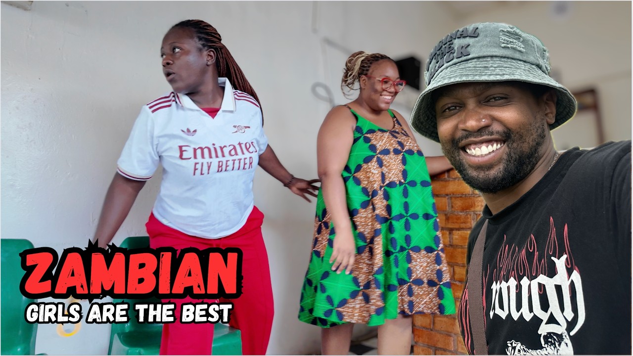 Getting  drunk with Local Zambian Girls