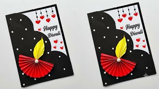 Happy diwali card making ideas 2026/ diy diwali greeting card/ diwali crafts/ diy diwali card ideas 