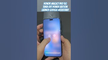 Honor Magic7 Pro 5G Turn off Power Button Launch Google Assistant