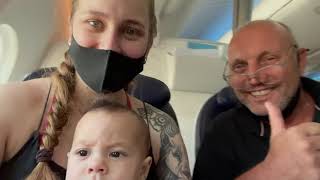 traveling with a baby for the first time!! 11 hour flight!! Bonaire