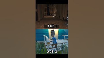 Thumbnail of HELLO NEIGHBOR ACT 1 & 2 ENDING 😰🔥 #youtubeshorts #shorts #helloneighbor #viralshorts