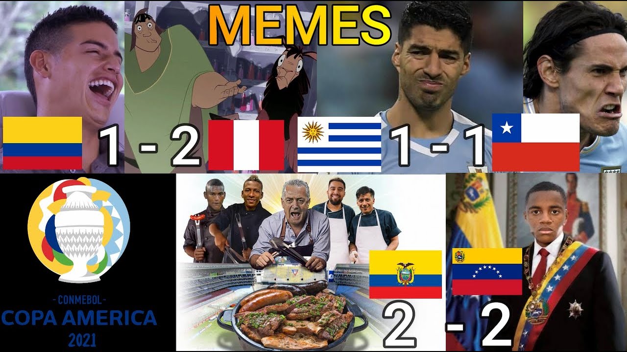 ¡Memes de la Copa América 2021! - YouTube