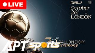 Ballon d’Or 2026 Live: Men’s Top 10, Messi, Mbappé, Kane & Yamal | APT Sports