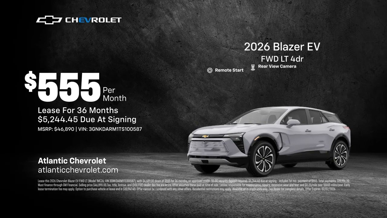 Chevrolet Blazer EV 01/08/2026 6729103