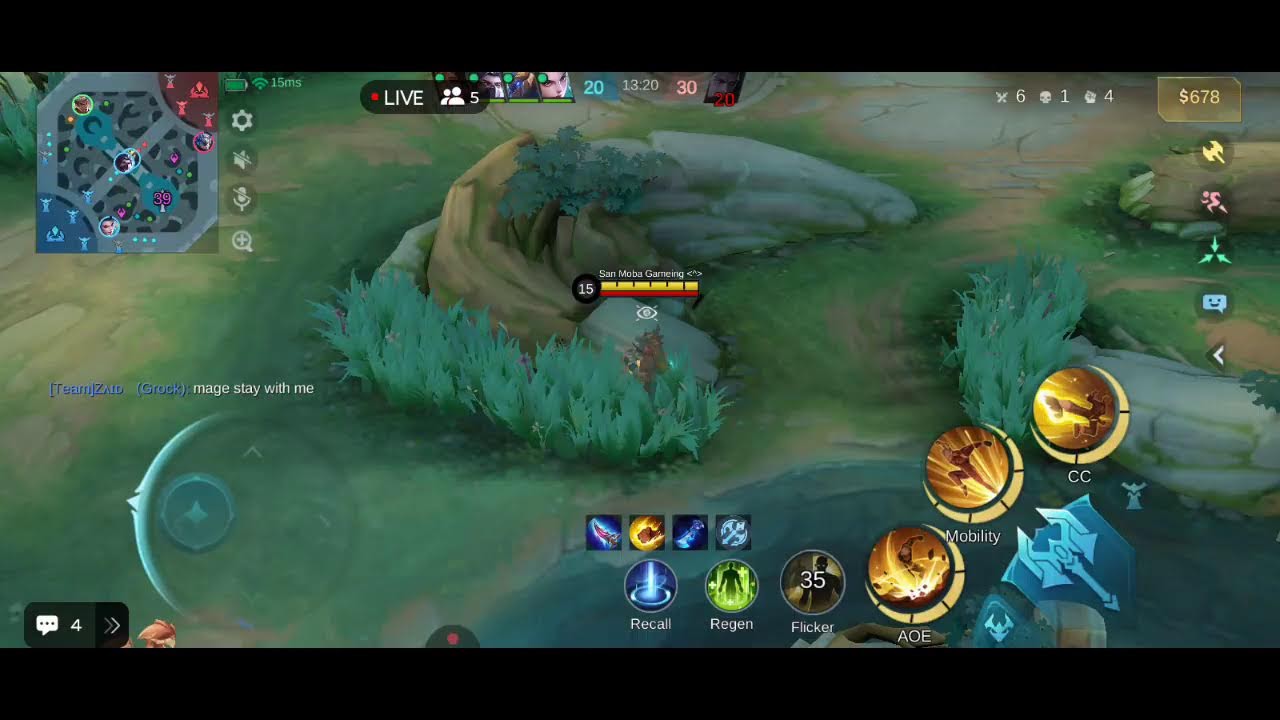 🔴CHOU & DYRROTH 1500 RANKED MATCHES PUSH LIVE‼️ - Mobile Legends : Bang Bang | San Moba Gaming