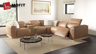 Prunus Modern Motion Reclining Sectional – MoFit Home