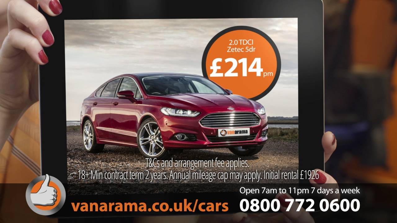 Vanarama Ford Mondeo 10sec DRTV Advert