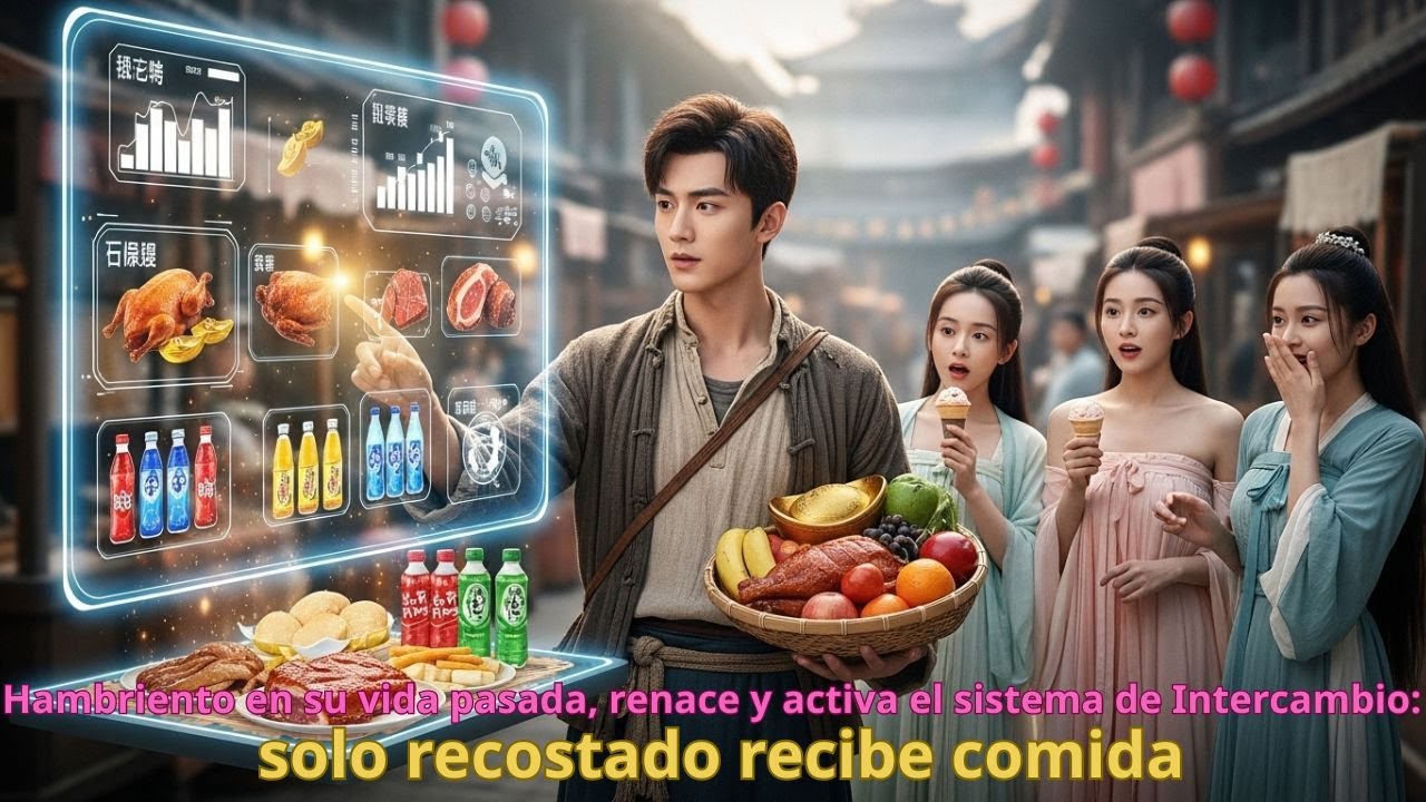 Hambriento en su vida pasada, renace y activa el sistema de Intercambio solo recostado recibe comida