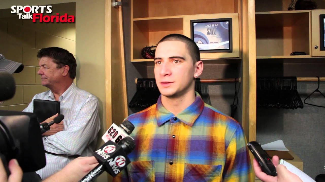 nfl news Rays Prospect Josh Sale, Open And Honest With The Media