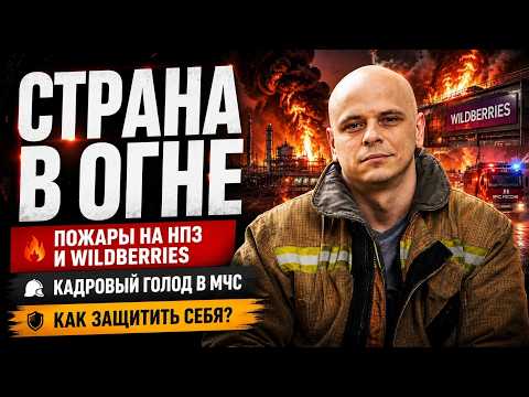 Crisis in the Ministry of Emergency Situations: refinery and Wildberries warehouse fires, staffin...