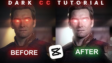Dark CC Tutorial - CAP CUT