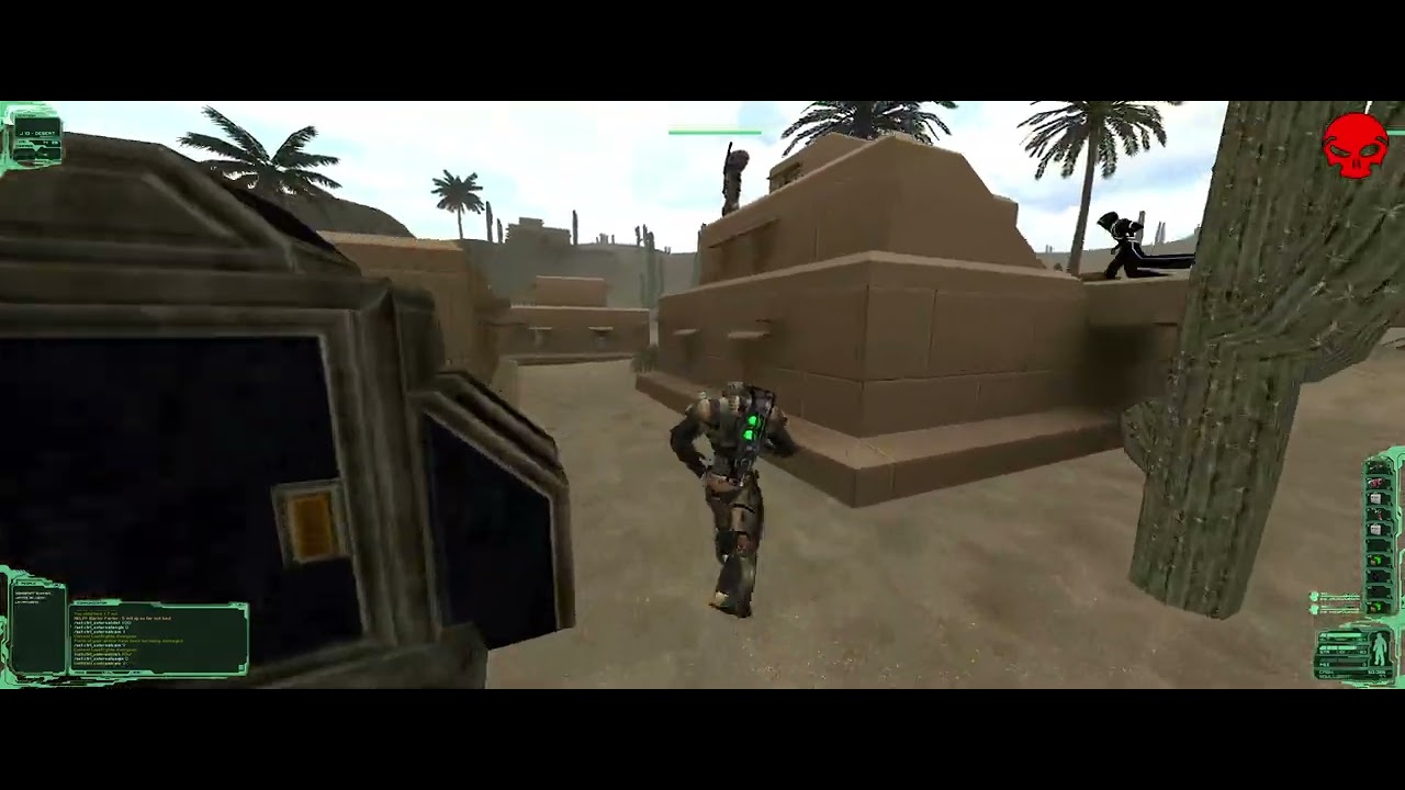 Cyberpunk MMO "Neocron" El Farid Queen Farming Scorpion Bones