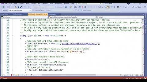 Web Engineering Week 16 Video 06 (Consuming WEB API PUT  Method in ASP.NET MVC app)