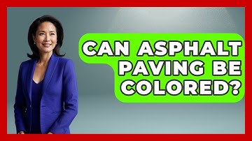 Can Asphalt Paving Be Colored? - Civil Engineering Explained