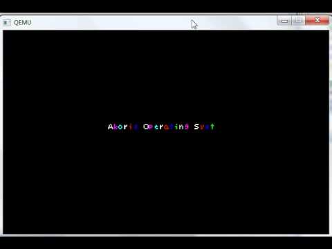 Screensaver in AkorisOS