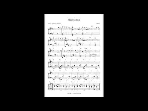 Piccola stella (spartito pianoforte) - Ultimo